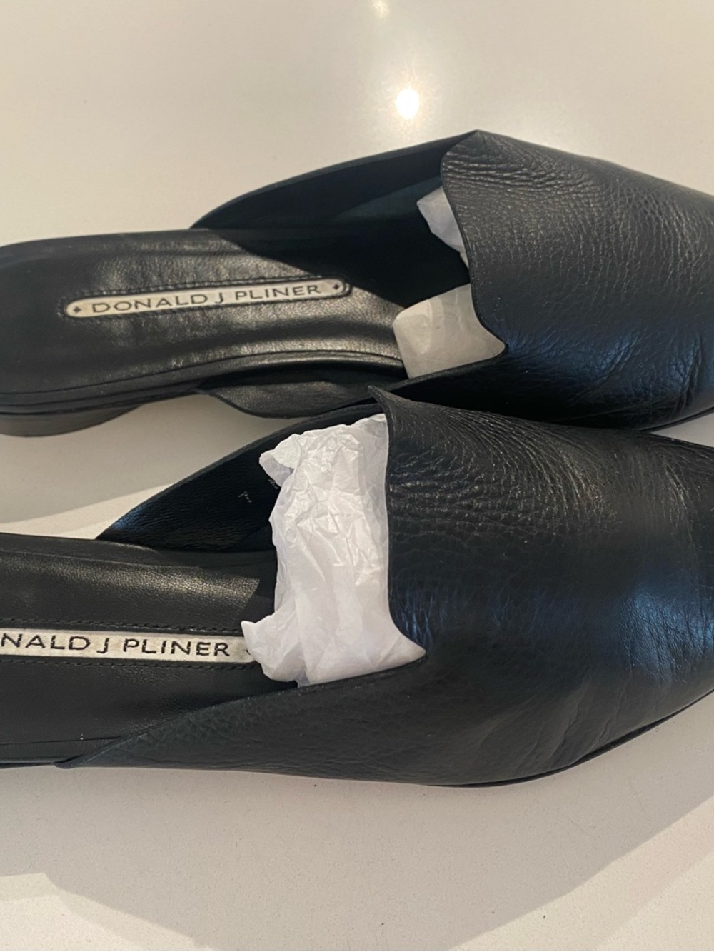 Donald J. Pliner pebbled leather flats - Picture 7 of 16